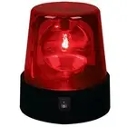3-Inch Police Car Beacon Siren Strobe Light, Rotating Blue LED Light, 360 Deg...
