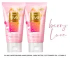 Hand Cream VIVE Esika BERRY LOVE • Shea Butter, Cottonseed Oil, Vitamin E 2-Pack