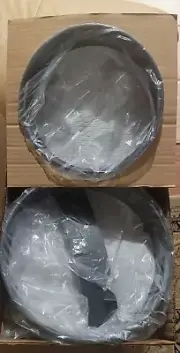 Kamenstein Gray High Wall TurnTables-Set Of 2-BRAND NEW IN BOX