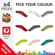 4x Genuine LEGO™ - Vehicle Mudguard 1 1/2 x 6 x 1 with Arch - 62361 4925 63970
