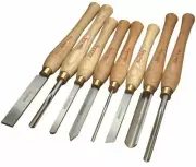 Robert Sorby WOOD TURNING CHISEL SET RSBA82HS8T 8-Pieces