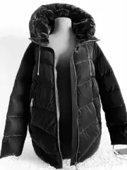 DKNY Coats & Jackets WMNS Size M Iridescent Black Sorona Aura