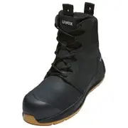 UVEX 3 X-Flow Zip Safety Boot - Black/Tan