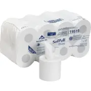 SofPull Mini Centerpull Bath Tissue 5 1/4 x 8 2/5 500 Sheets 16 Rolls/Carton