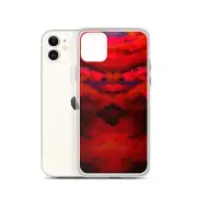 Red Clear Case for iPhone® 11 Pro, iPhone 11 Pro Max, iPhone 11 Ships From USA