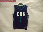 Fanatics Men's Purple Malik Monk Charlotte Hornets Replica Jersey L 194230145645