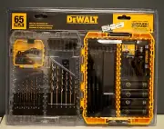 DEWALT Tough Case Drill and Driving Bit Set (65-Piece)