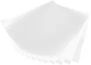 AUTSUPPL 10sheets Clear Double Sided Adhesive Pads Traceless Transparent Tape for Walls High Strength Adhesive for Name Badges Awards Decals No Bubbles