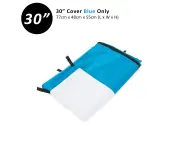 Paw Mate Blue Cage Cover Enclosure for Wire Dog Cage Crate 30in