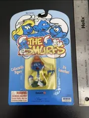 Vintage 1999 The Smurfs Schleich Figure Package Unopened New 20229 Builder