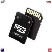 4x Micro SD to SD Card Adapters (Adapter Only) - BARGAIN - Free Shipping - Z439