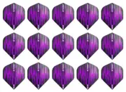 5 Sets Target Spectrum Vision Standard Shape Flights – Ships w Tracking – Purple
