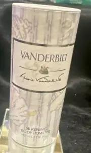 VANDERBILT Gloria Vanderbilt Perfume Silkening Body Powder 2.0oz Shaker NWOB