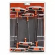 Bahco T-HANDLE HEX SCREWDRIVER SET 903T1 6Pcs 3mm, 4mm, 5mm, 6mm, 8mm & 10mm
