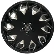 4 GV06 20 inch Staggered Black Mill Rims fits KIA CADENZA 2014 - 2020
