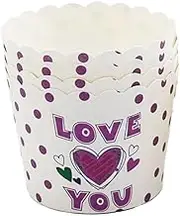 AIMALL 500pcs Colorful Cupcake Muffin Baking Cups – 1.97 Inch Greaseproof Nonstick Paper Liners for Diverse Baking Needs