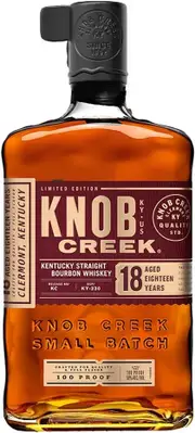 Knob Creek 18 Year Old Kentucky Straight Bourbon Whiskey 750ml