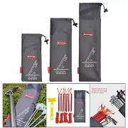 Canopy Tent Pegs Storage Bag Tent Nail Stakes Hammer Pouch Hiking Stuff Sack