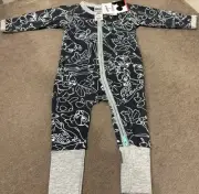 Bonds BNWT Black Bambi Zippy Size 00 (3-6 Months)