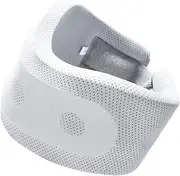 EXQUIMEUBLE Soft Neck Brace Ergonomic Support Protector for Home Office Lightweight Breathable Neck Wrap Relieves From Strains Sprains for Sleeping Travel