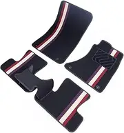 Crokomat Car Mats Fit Audi Q5 SQ5 2008 -2017 8R Tailored Deluxe Car Floor Mats For 2008 2009 2010 2011 2012 2013 2014 2015 2016 2017 2018 Velour Carpet with Rubber Back car Accessories 5 Pieces
