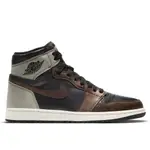 NIKE AIR JORDAN 1 RETRO HIGH OG 灰黑金屬【A-KAY0】【555088-033】