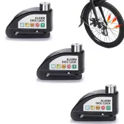 LAOTIE DL01 Bicycle Disc Brake Lock 110dB Loud Alarm Anti-thief Protection Aluminum Alloy Waterproof Safety with Remindi