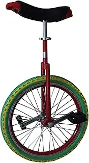 16/18 Inch Unicycle with Fat Tire for Boy/Girl/Big Kids/Tall People, Unicycle with Alloy Rim Extra Wide Tire, Load 100Kg Durable TDF