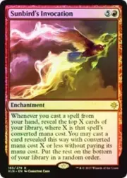 1x NM/LP FOIL Sunbird's Invocation Magic EDH MTG Ixalan XLN Look!!!!!!