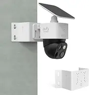 TIUIHU 90-Degree Corner Mount Bracket Compatible with Eufy Solocam S340,E30,Eufy 4G LTE Cam S330,Eufy Security EufyCam E330 (Professional)(White)