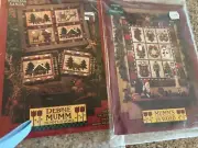 2 Debbie Mumm Quilt Patterns WOODLAND SANTA & VISIONS OF CHRISTMAS