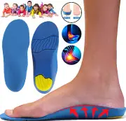 Kids Children Orthotic Shoes Insoles Orthopedic Flat Feet Arch Support Inserts U