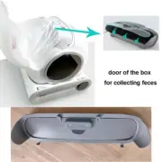 Automatic Cat Litter Box Bin Door Bottom Capsule Ventilation Mesh Accessories
