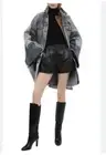 Saint Laurent patchwork cape DRESS- With Tags- RRP$6,500 AUD