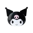 Sanrio Kuromi Face shape Mirror & Comb Set Accessory Kids Girls Make up 963844