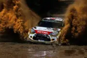 Mads Ostberg (NOR) Jonas Andersson (SWE) Citroen DS3 WRC 2014 Rally Old Photo 11
