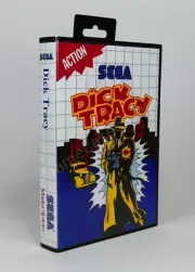 Storage CASE for use with SEGA SMS Game - Dick Tracy