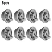 8PCS Plastic-Wheels For Bosch For Neff For Siemens Or For Kenmore Dishwashers