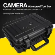 Waterproof Hard Plastic Carry Case Large Tool Camera Storage Box Portable W/Foam