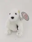 1999 Coca-Cola White Polar Bear Holding Coke Bottle Stuffed Plush