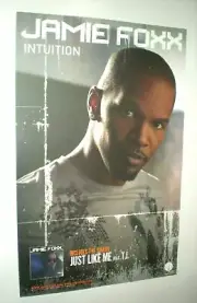 Poster - JAMIE FOXX intuition 2008 Release feat. ti hip hop just like me fox =