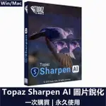 【可移機】TOPAZ SHARPEN AI 圖片銳化 智慧型處理工具 照片模糊處理 圖片後期處理 校正模糊 永久使用