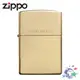 Zippo 美系經典打火機 Solid Brass 純銅素面含字樣款 高磨光鏡面處理/NO.254/ZP375【詮國】