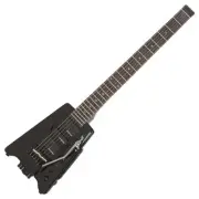 STEINBERGER Spirit GT-PRO Deluxe Black Headless Electric Guitar w/Gigbag