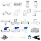 PE Tube Pipe Fitting Connector Water Dispenser Purifier 1/4" 3/8" Multi-Type