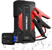 FOWAWU 4000 A 24800mAh Car Jump Starter(9.0 L Gas,7.0 L Diesel), 12 V Car Batter