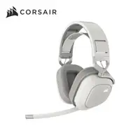 在飛比找PChome24h購物優惠-海盜船 CORSAIR HS80 MAX-雪貂白 無線耳機麥