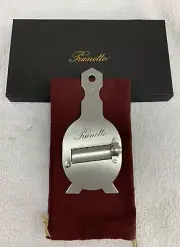 Prunotto INOX Italy Stainless Steel Truffle Slicer/Chocolate Shaver New with Box