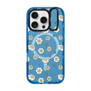 iPhone 16 Pro Impact Ring Stand Case MagSafe Compatible Blossom Clear by Martina Martian