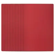 15Pack 85x50x0.4mm Blank Metal Business Card Aluminum Baking Paint Name Card Red